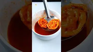 Instant Jalebi Indian Sweet ASMR #shorts