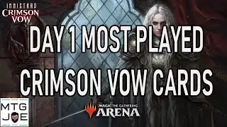 Most Played Day 1 Crimson Vow Standard Cards + Decklists! | MTG Arena