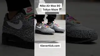 Nike Air Max90 Tokyo Maze Special Offer By Klever Kick #short#nikeairmax#fashion #noshoesnation#nike