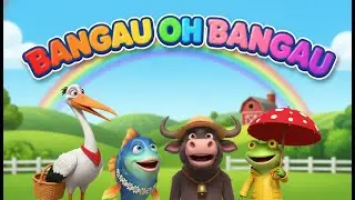 Bangau oh Bangau - Lagu Anak Populer | Video Animasi Kartun 3D Ceria dan Lucu | PazaKids Channel