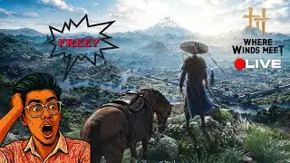 &ldquo;LIVE 🔴A Peaceful Journey Through Ancient China #WhereWindsMeet #WuxiaWorld #ScenicGaming #Vibes