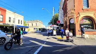 Smith Street Fitzroy Melbourne Suburb Walking Tour 4K