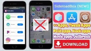 NEW! SideLoadBox - Install ++ Apps, Movie App, Tweaked Apps And More On iOS 11&12 Jailbroken