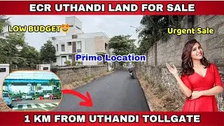 ECR Uthandi Best Investment Land For Sale | 1 Km From Uthandi Toll Gate Near #ecr #land #plots