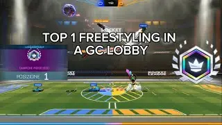 Top 1 Freestyling In A Gc Lobby | Rocket League Sideswipe