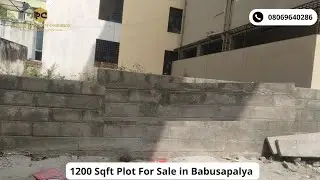 1200 Sqft Plot For Sale in Babusapalya Bangalore/ Call: 08069640286/ whatsapp: 9591608349