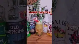 How to make Zombie cocktail recipe #howto #zombie #cocktail #drinks #recipe #easycocktails #fyp #uk