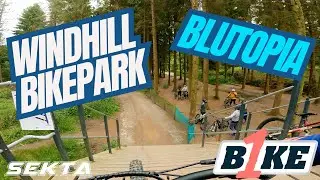 WINDHILL BIKEPARK MTB💥Blutopia FULL RUN (Nukeproof Mega)