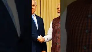 Netanyahu ne meeting beech me roki&hellip; sirf Modi ji ke el call par! #news #trendingshorts #ytshorts