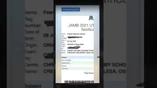 This is the worst jamb 2021 result so far😭😭😭😭☝️☝️☝️☝️