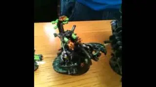 necrons vs imperial guard and choas 1500 points batrap part 1