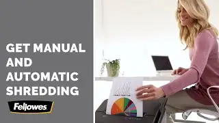 The Best Paper Shredder with Manual and Auto Feed-Fellowes AutoMax&trade; 100M Auto Feed Shredder