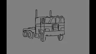 Animando a Optimus Prime  #ilustracion #ilustraciondigital #animaci&oacute;n2d #digitalart