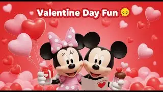&ldquo;Mickey & Minnie&rsquo;s Valentine Day Fun 💝 | Cute Love Story for Kids&rdquo;