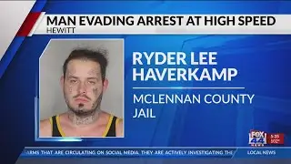 Man Evading Arrest at High Speed