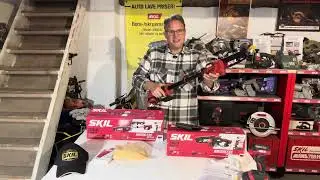 Skil 20V gren kædesav med teleskop skaft. TEST af akku beskæresav, 5 års garanti. SKIL 0514