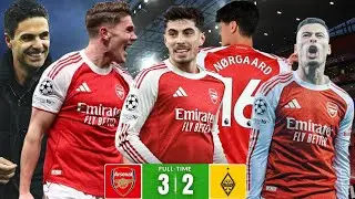 ARSENAL 3-2 KAIRAT, GY&Ouml;KERES NE KAI HAVERTZ, MARTINELLI BAKOZE AMAWULIRE 