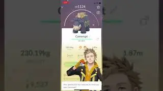 Shiny camerupt in Pok&eacute;mon go!