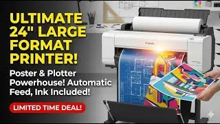 Canon imagePROGRAF TC-21 Review | Best 24-Inch Large Format Printer?