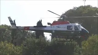 Airbus Helicopters AS-350B3 Ecureuil GN-927 despegando del Destacamento Movil 2 13-03-2018