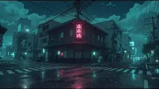 Lofi Rain Music Inspired by Quiet Tokyo Nights for Study 🌧️