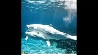 Dramatic Ocean Rescue: Brave Divers Free a Trapped Beluga Whale Mom From a Giant Underwater Cage! 🐋💙