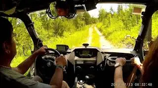 Tigerville Trails in the Yamaha Wolverine X4