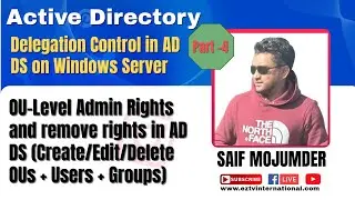 Как делегировать полные права администратора на уровне подразделения (OU) в Active Directory (соз...