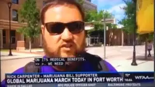 DFW 2015 Global Marijuana March News Coverage (Hosted by DFWNORML)