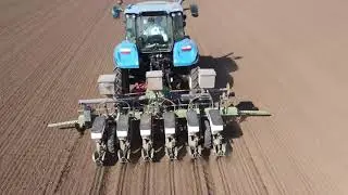Setva &scaron;ećerne repe 2024!New holland t5.100 & majevica 6 r