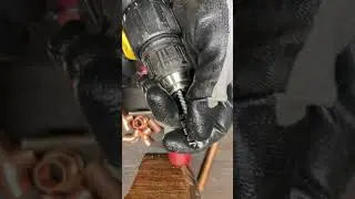 Fast Fitting Clean 👍 #plumbing #tools #tips #shorts