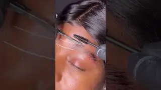✨UNBELIEVABLE brow lamination✨ Product details in IG video #browlamination #nycbrows #wow