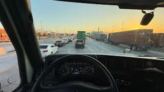 Truck Driving - Stuck In Southern California Traffic