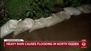 North Ogden homeowners cleaning up after torrential rains flood basements