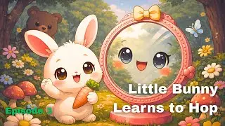Little Bunny Learns to Hop l Forest ASMR Bedtime Animation for Children Episode 4