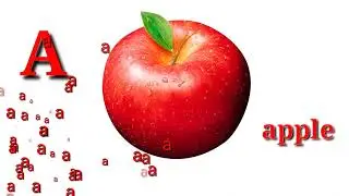 Learn Alphabets with picture /Capital and small alphabets A to Z