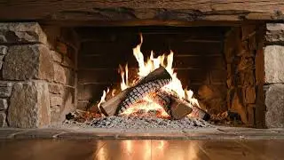 Chimenea Encendida 🔥 Ambiente C&aacute;lido | 3 Horas y Media para Relajarse, Dormir y Estudiar