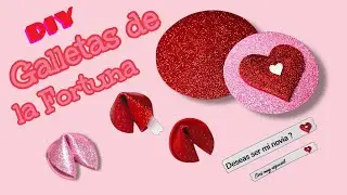MANUALIDADES PARA SAN VALENT&Iacute;N | Idea para San Valent&iacute;n | DIY fortune cookies 🥠 