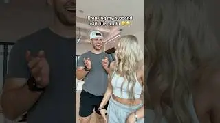 HE WAS SO CONFUSED 🤣🐴 #prank #funny #shorts #couple