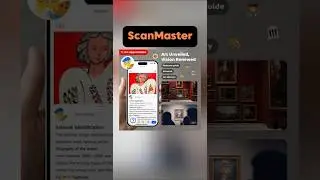 AI Art Scanner：Auto-Explain Exhibits by Photo-Art Analysis 🤖 #ArtHistory#app #art #AI
