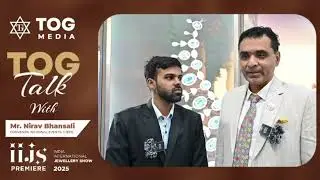 Mr. Nirav Bhansali- Convenor National Events GJEPC Spoke On IIJS Bharat & gave Insights of the show