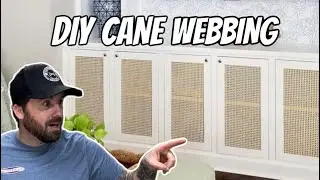 Самодельная плетеная лента для дверец шкафа