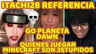 MEWDEW HACE REFERENCIA A ITACHI28? 1NSULTA A LOS JUGADORES DE MINECRAFT, DAARICK LE ESCRIBE