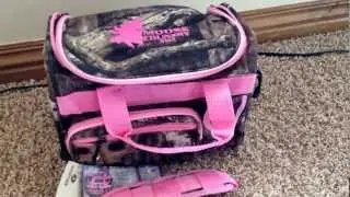 Moose Country Gear Moosy Oak Pink trimmed bag - Great Shooting Gun Range Bag!