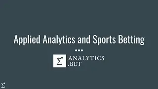 Analytics.Bet -- Sample Lesson