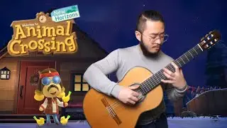 Harv's Island (Night) - Animal Crossing: New Horizons | classical guitar cover