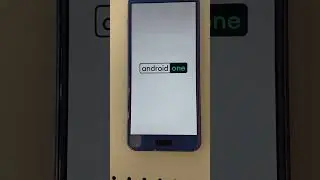 Android One X4 (X4-SH) 起動画面