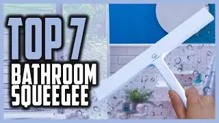 Best Bathroom Squeegee in 2021 | Top 7 Squeegees For Bathroom & Shower
