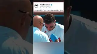 95mph to the FACE and Stays in the Game. James McCann is a legend.