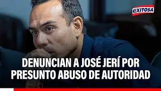🔴🔵 José Jerí fue denunciado por presunto abuso de autoridad tras requisas en penales: 